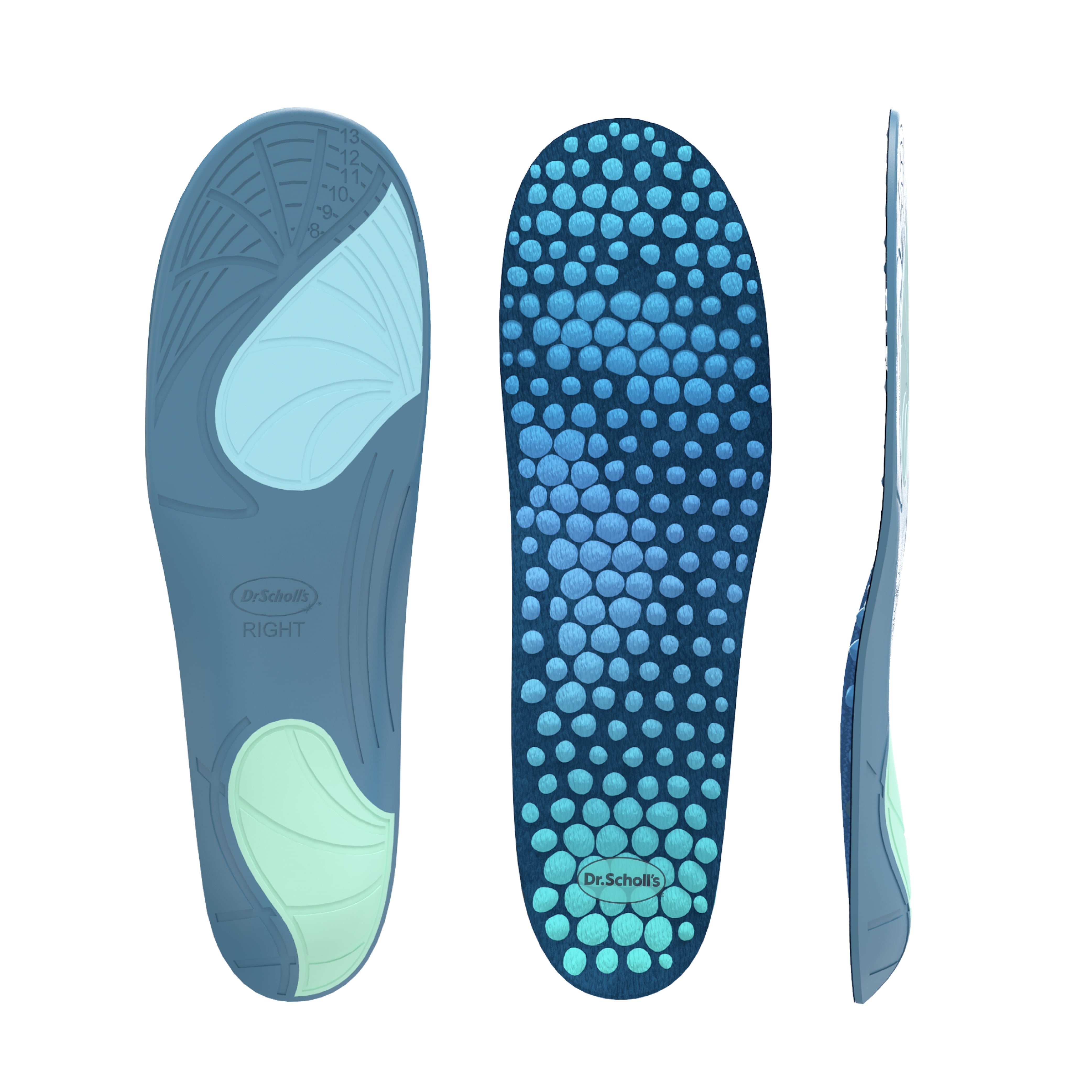 (2 pack) Dr. Scholl's Revitalize Recovery Insole Orthotics, Men Shoe Size 8-14, 1 Pair