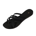 thumbnail image 2 of hoksml Women's Crisscross Strap Flip Flops, Open Toe Summer Slippers for Summer Casual and Beach Wear, 2 of 9