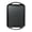 Black, variant on Black Plastic Serving Tray Set with Grip Handles Dishwasher Safe for Food Prep Breakfast in Bed