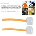 thumbnail image 4 of Arm Badge Holder, Adjustable Armband ID Card Holder Orange Strap Waterproof  For Work Pass For Name Tag, 4 of 8
