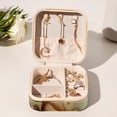 thumbnail image 6 of Cupid Travel Portable Square Earring Holder with Necklace Holder, Storage Box, and Travel Organizer - Ideal for Girls and Women, 6 of 6