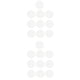 thumbnail image 1 of 20pcs 1.0mm Grueso Hight Quality Reloj Mineral Plano Reloj Cristal, 1 of 9