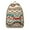 Beige, variant on Practical Bohemian-Style Backpack: Comfortable and Featuring a Front Pocket, Suitable for School, College, Travel; a Splendid Bohemian Gift for Men and Women.