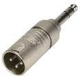 thumbnail image 4 of (2) Two Genuine NEUTRIK NA3MP - 3 Pin XLR Male to 1/4" TRS Male Plug Adapter, 4 of 4