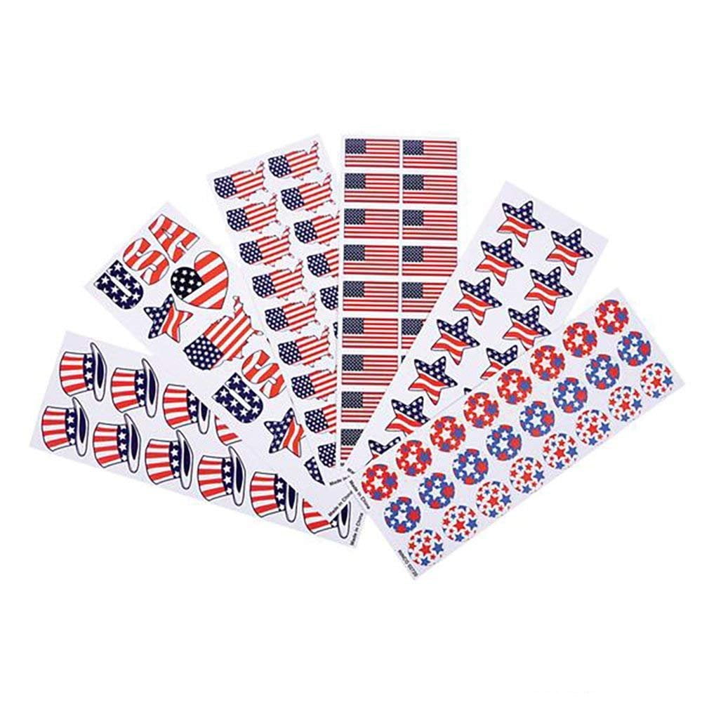 1.5 Inches 8 Types 600 Pieces Independence Day Stickers Roll Patriotic Eagle American Flag Theme Sticker Labels Teacher Reward Stickers 4th of July Decals Seals for Classroom Party Favor 1.5 Inches 8 Types 600 Pieces Independence Day Stickers Roll Patriotic Eagle American Flag Theme Sticker Labels Teacher Reward Stickers 4th of July Decals Seals for Classroom Party Favor