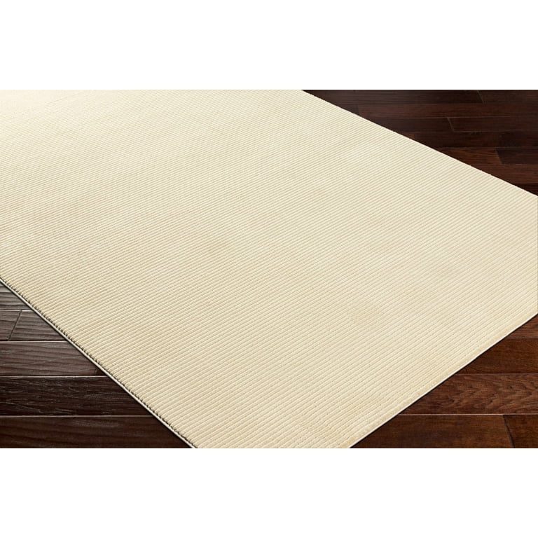 BoutiqueRugs Mimi Contemporary Area Rug - Machine Washable - Ivory