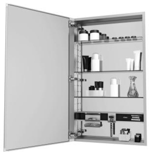 Robern Mc2030d4fpl M Series 20 X 30 X 4 Flat Plain Single Door Robern mc2030d4fpl m series 20 x 30 x 4 flat plain single door