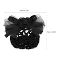 thumbnail image 2 of unbranded Accesorio Para Negro Con Red Y Clip De Moño Ideal Para Personal De Aerolíneas Y, 2 of 6