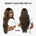 thumbnail image 5 of Ebo Synthetic Lace Front Wig Deep Part Natural Wave Unit 25 30” ( Balayage Mocha ), 5 of 7