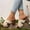 Beige, variant on Viluyesy Women's Block Heels Sandals, Slip-On Thick Sole Open Toe 2025 New Style Platform Shoes Green 5.5