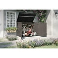 thumbnail image 4 of Suncast Horizontal Storage Shed, Stoney/Black, 4 of 7