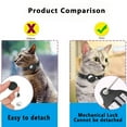 thumbnail image 4 of Collier Porte-Chat Bandes Réfléchissantes Réglables Collier Chaton Étanche Collier Cloche pour Animaux, 4 of 6