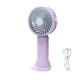 thumbnail image 2 of Ventilador turbo de mano, recargable por USB, silencioso, para dormitorio de estudiantes, oficina, portátil, con turbina eólica, 2 of 6