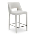 thumbnail image 2 of Moe's Home Collection Joyce Counter Stools Fabric Beige, 2 of 6