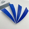 thumbnail image 1 of 50PCS 3 Inch Shield Archery Arrow Turkey Feathers Fletching Right Wing For Hunting Accessories Dark Blue, 1 of 6