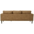 thumbnail image 5 of Arroyo Faux Leather Sofa Chaise - Caramel, 5 of 8