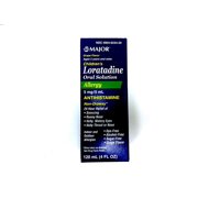 Major Children's Grape Loratadine Oral Allergy Solution, 5 mg, 120 ml