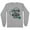 Grey, variant on Living the Scrub Life Long Sleeve Shirt Unisex Large White