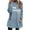 Light Blue, variant on Lovskoo Women's Fuzzy Fleece Sweatshirt Pullover Tops Crewneck Long Sleeve Pocket Printed Winter Thick Warm Plush Top Purple