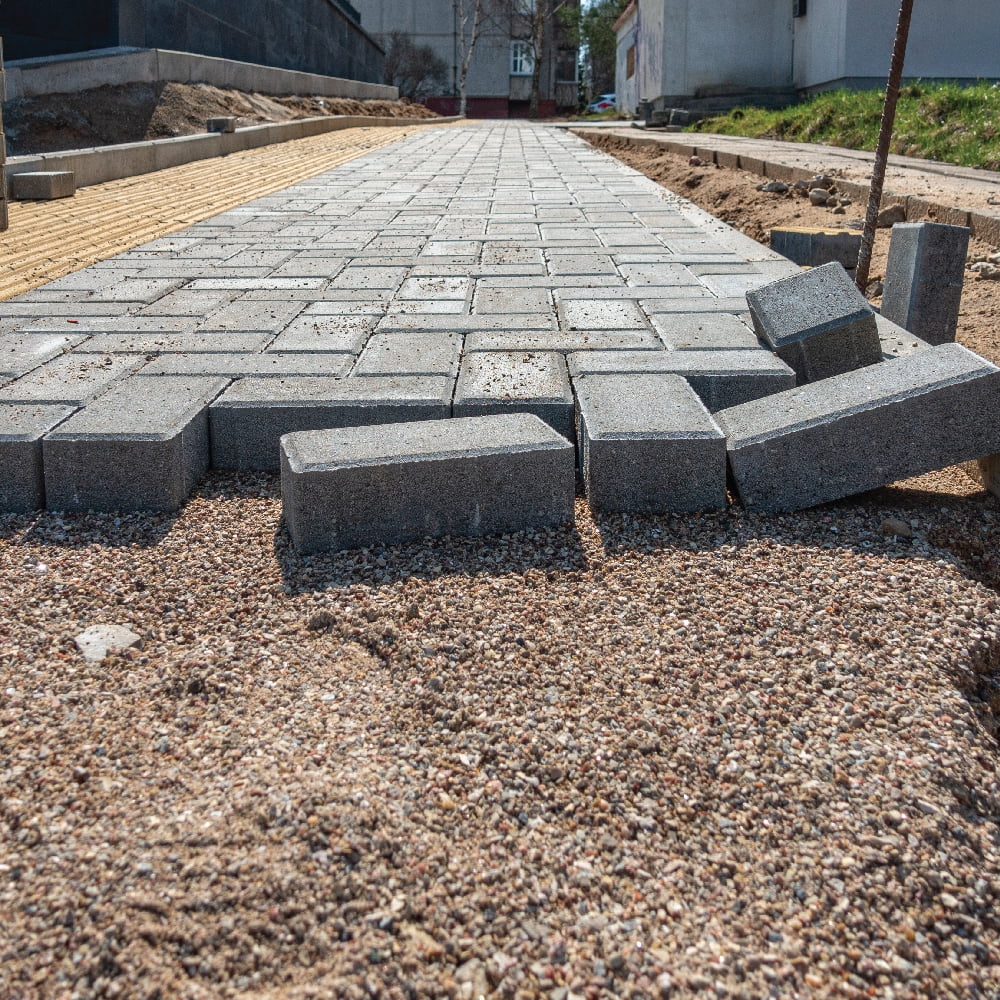 Master Concrete Holland Paver Gray, 4in x 8in x 1.6in