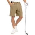 thumbnail image 4 of Havenre Men's Lightweight Ripstop Stretch Cargo Short Lightweight Casual Hiking Cargo Shorts Stretch Quick Dry Outdoor Tactical Shorts for Men with Multi Pocket for Fishing Casual Khaki XXL, 4 of 10
