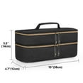 thumbnail image 3 of Trunab Double-Layer Card Game Case Fits Playmats,Playing Card Organizer Up to 988 Unsleeved Cards-Patented Design, 3 of 7