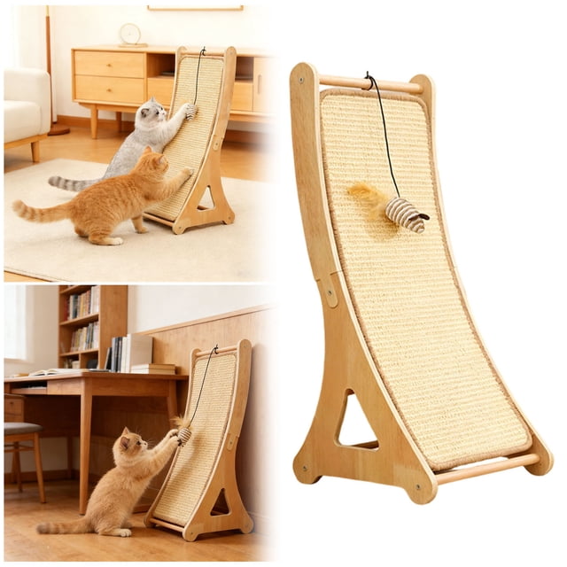 BotaniNest Grattoir pour Chat Durable avec Design en Sisal Naturel