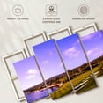 thumbnail image 6 of Elephant Stock Coastline Green Golf Course Wall Art - Horizontal Multi Panel Canvas - Living Room Wall Decor - Sports Multi Panel - Blue And Gray Decor - 84" x 54", 6 of 8