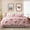 Mauveglow, variant on BedTreat Queen Comforter Sets,7-Pieces Reversible Bedding Sets,Bed in a Bag with Comforter,Flat Sheet and Fitted Sheet,Pillowcases & Shams,Lisse,Blue Mirage