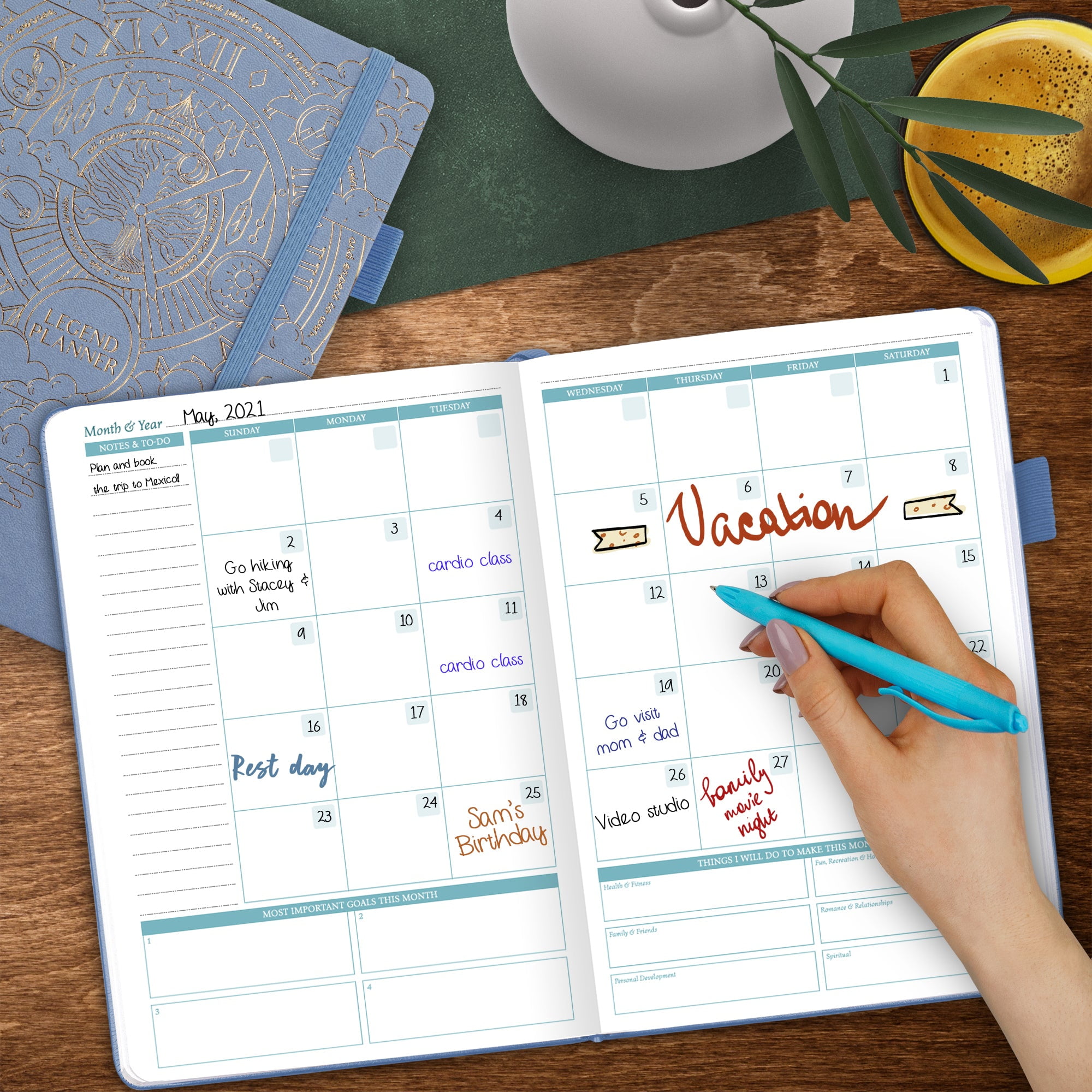 Weekly Colorful Planner 2nd Edition