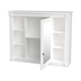 thumbnail image 6 of Aukfa Wall Mounted Bathroom Storage Cabinet,Medicine Cabinet with Mirror - White, 6 of 8