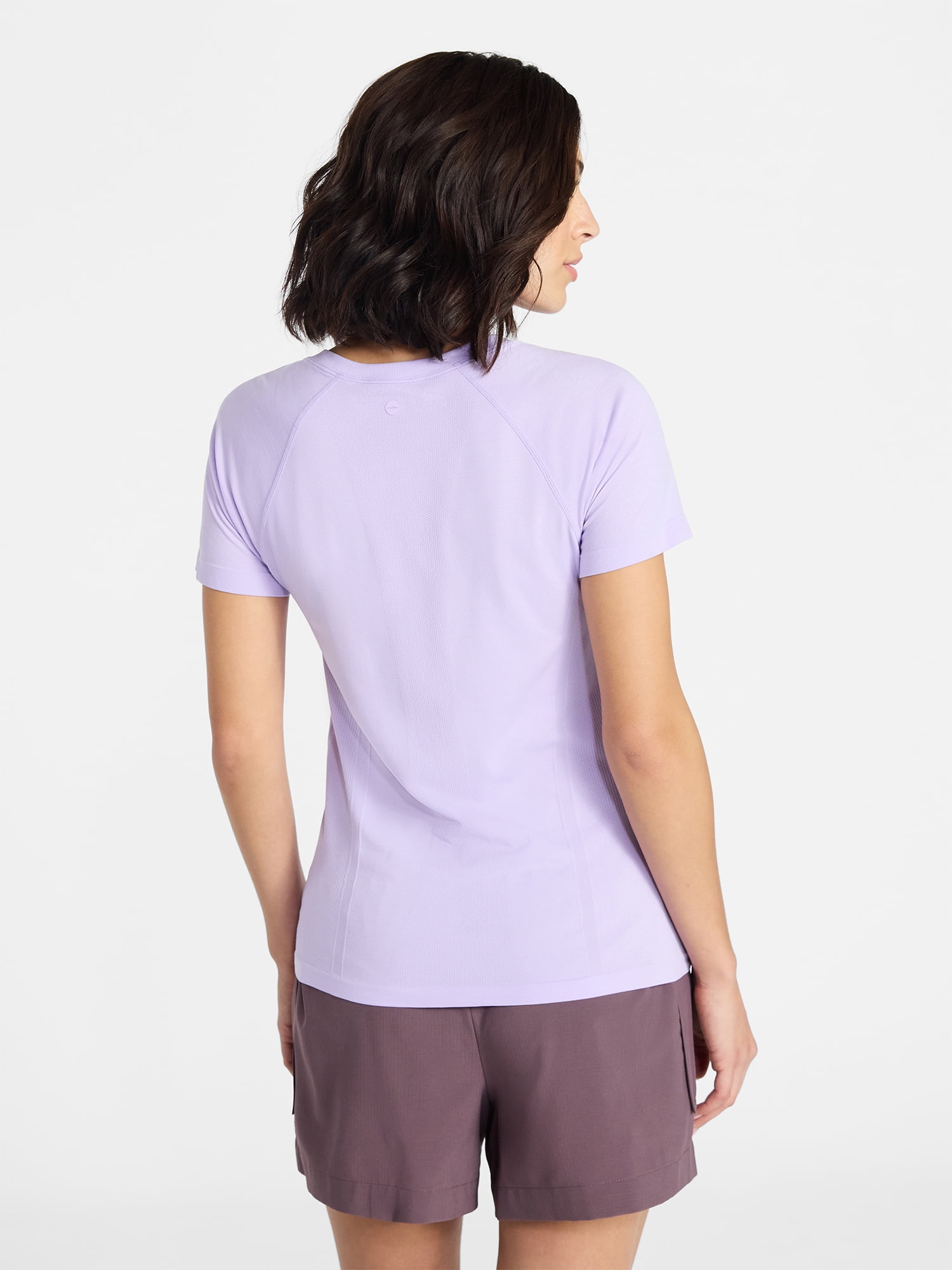 Avia Women's Seamless Tee with Short Sleeves, Sizes XS-XXXL