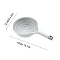 thumbnail image 4 of XGFHYJEH Colander, Colander Plastic, Small Colander, Berry Colander, Kitchen Colander, Fruit Colander, Small Colander for Fruit and Veggies, Colander Plastic with Handle, 4 of 4