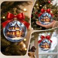 thumbnail image 6 of Qwtwty Christmas Ball Ornaments with Hang Rope, Shatterproof Hanging Bauble Pendants for Xmas Tree Holiday Wedding Party Decorations, 6 of 7