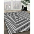 thumbnail image 3 of Ahgly Company Tapis Rond Lavable en Machine Intérieur Transitionnel Gris Nuage Gris, 4 Pieds Rond, 3 of 7