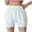 White, variant on Jalioing Women's Bloomers Ruched Breathable Elastic Cuff Shorts Ladies Plus Size Summer Loose Pattipants M-4XL