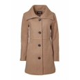 thumbnail image 4 of Sportoli Womens Mid-Length Single Breasted Wool Look Dress Coat with Pockets - Camel (X-Large), 4 of 7