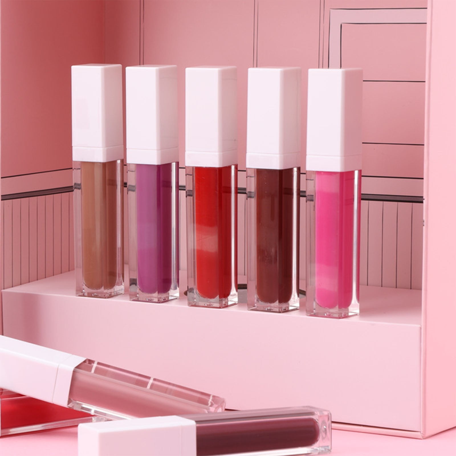 726 Channel Lip Gloss Bottle Lipstick Hydrating Lipstick Peel N Reveal Lipstick Fixing Tint Makeup Lot Lipstick Holder for Purse Lip Gloss Flip Phone Lip Dip The Gloss Color Lipstick Lip
