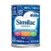 Similac Advance Concentrated Liquid Baby Formula With Iron, Has DHA & Lutein, 13-fl-oz Can