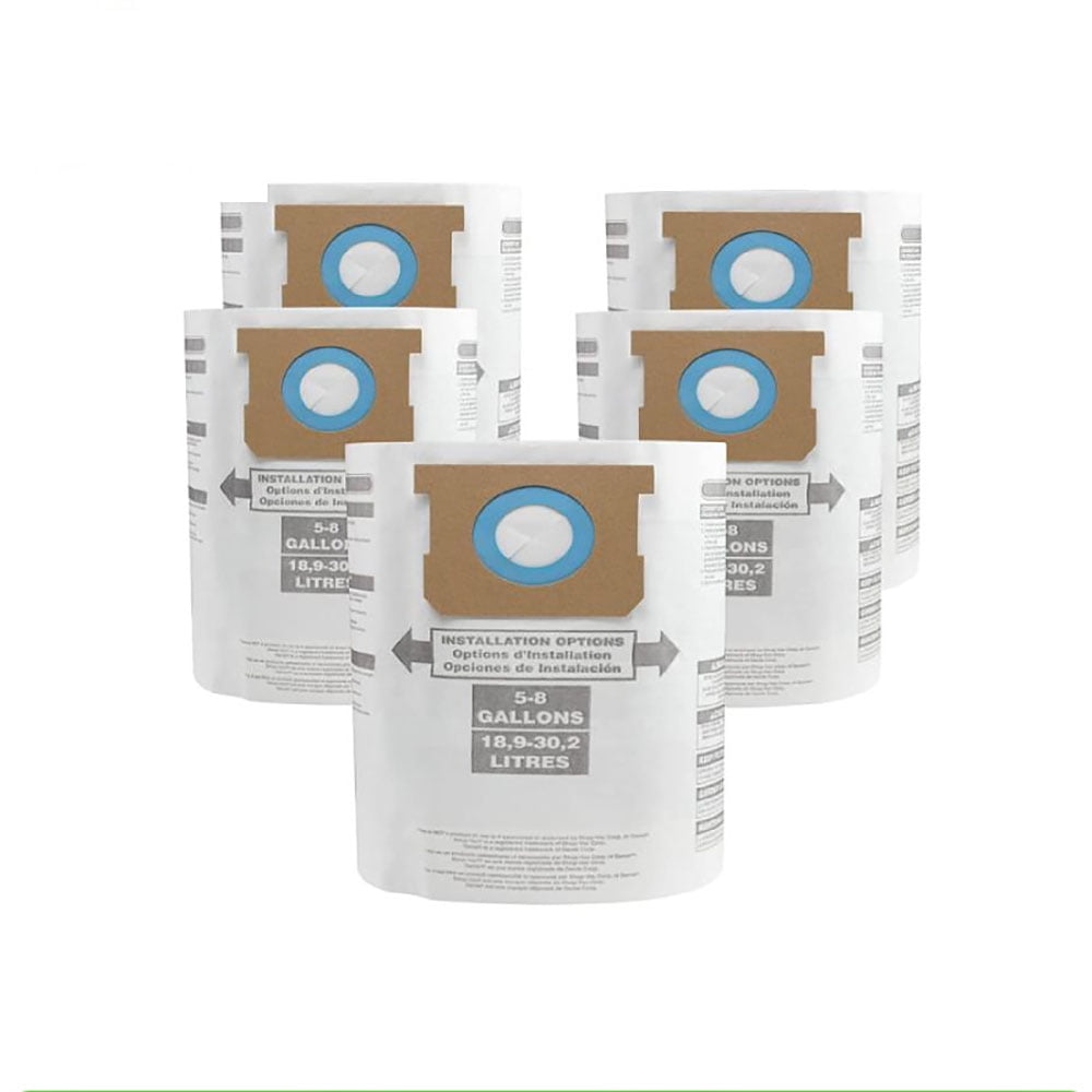 5Pcs 90661, 9066100 Replacement Vacuum Filter Bags Type E &Type H for