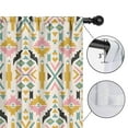thumbnail image 4 of Blackout Kids Curtains,Multicolor Ethnic Geometric Pattern Childrens Insulated Curtains Set Of 2,Bedroom Essentials,Toddler Room Decor 42x63in(106x160cm), 4 of 5