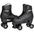 thumbnail image 2 of Fantastic Skates with Retro Quad Design for Kids and Adults (Black, Women's 8 / Men's 7), 2 of 10