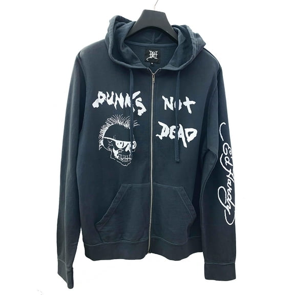 PUNKS NOT DEAD HOODIE
