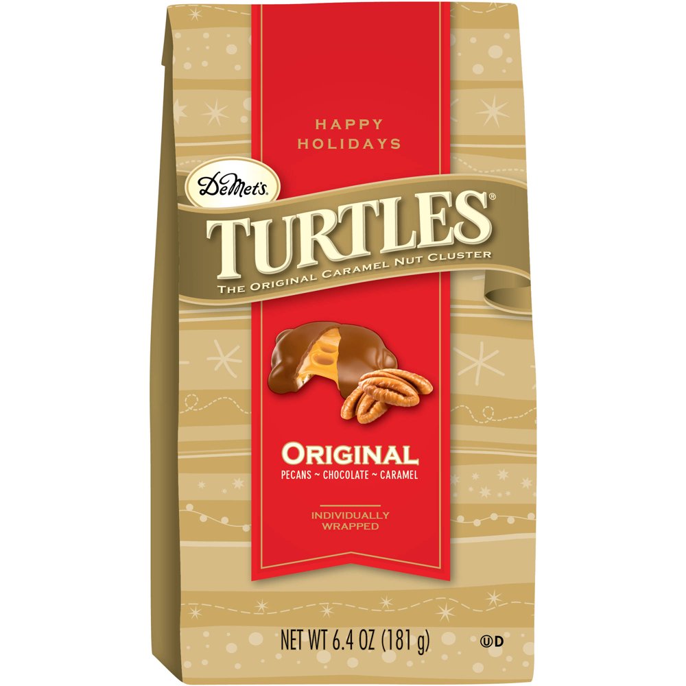 Turtles Original Caramel Nut Cluster Candy, 6.4 Oz.