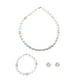 thumbnail image 1 of Collar Pulsera Aretes de Perla Cultivada GREG J.M. Plata .925 Clásico, 1 of 6