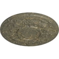 thumbnail image 3 of 28 1/8"OD x 1 3/4"P Oslo Ceiling Medallion (Fits Canopies up to 10 1/2"), Hand-Painted Witch Hazel Crackle, 3 of 6