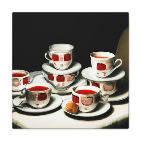 

Tea Cups at Dusk - Canvas