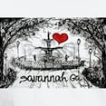 thumbnail image 3 of CafePress - I Love Savannah Ga T Shirt - Men's White Classic Cotton T-Shirts, 3 of 4
