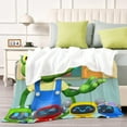 thumbnail image 4 of El Garaje de Gecko anti-pilling, suave, ligera, esponjosa y acogedora de lujo para hogar y cocina – Perfecta para niños y adultos,120X180cm, 4 of 6