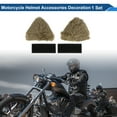 thumbnail image 2 of Accesorios para Casco de Motocicleta Decoración Orejas de Gato 3D para Cascos de Motocicleta Bicicleta Esquí Marrón Pegatinas 1 Juego, 2 of 6